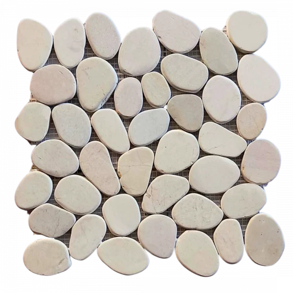 Pebbles by Sukabumi Canto Rodado Blanco